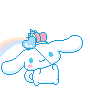 animation of cinnamon roll with magic wand